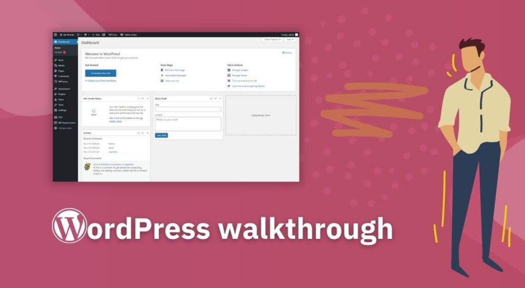 WordPress walkthrough