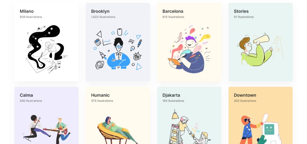 Iconfinder illustration collection