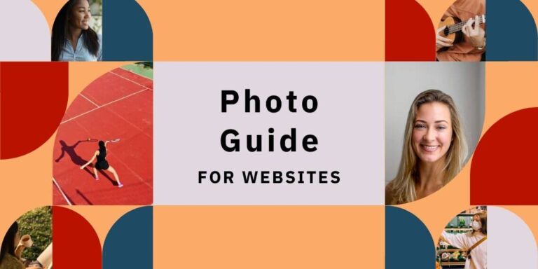 Photo Guide for Websites